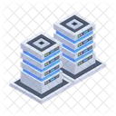 Data Center Data Hosting Data Server Icon