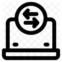 Data Transfer Sharing Icon