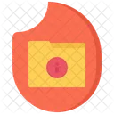 Data Folder Fire Icon