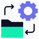 Processing Loading Process Icon