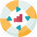 Data Life Cycle Icon