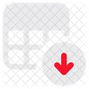 Data Download Downloading Data Icon