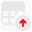 Data Upload Transfer Icon