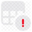 Data Warning Loss Icon