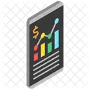 Analytics Trends Visualization Icon