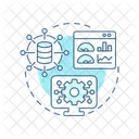 Industrial Data Factory Data Data Integration Icon