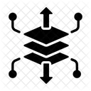 Data Layers Levels Sheets Icon
