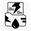 Data Leak  Icon