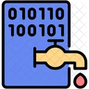 Data Leaking Leak Symbol
