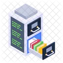Document Management Data Library Server Drawer Icon