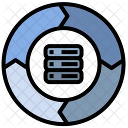 Data Lifecycle  Icon