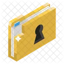 Data Lock Locked Folder Folder Protection Icon