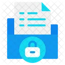 Data Lock Security Data Protection Icon