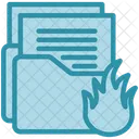 Data Loss Damage Fail Icon