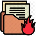Data Loss Damage Fail Icon