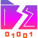 Data Loss Bar Chart Icon