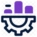 Data Management Organization Process Icon