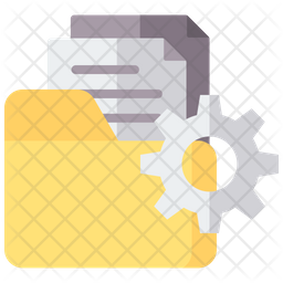 Data Management Icon - Download in Flat Style