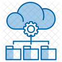 Data Management Cloud Icon
