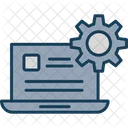 Data Management Database Analytics Icon