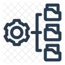 Data Management Enterprise Resource Planning Erp Icon