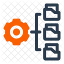 Data Management Enterprise Resource Planning Erp Icon