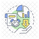 Data Management Methodology Workflow Icon