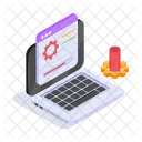 Data Management Processing Icon