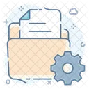 Project Management Content Management Business Management Icon