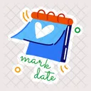 Marcar data  Icon