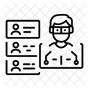Data Masking Anonymization Obfuscation Icon