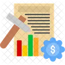 Data Mining Analytics Blockchain Icon