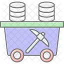 Data Mining Lineal Color Icon Icon