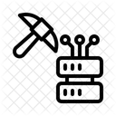 Data Mining Analysis Data Extraction Icon