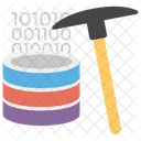 Data Mining Exploring Data Collection Icon