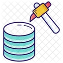 Data Mining Data Exploring Database Icon