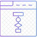 Database Design Schema Data Structure Icon