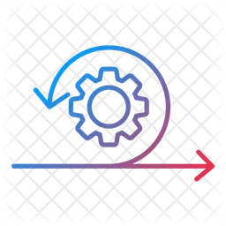 Data Modeling Icon - Download in Gradient Style
