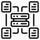 Databasedesign Dataflow Dataarchitectureframework Icon