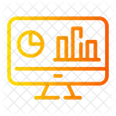 Data Monitor Analytics System Icon