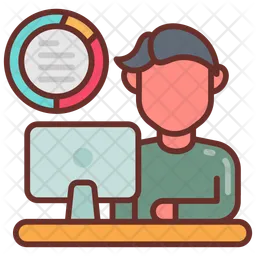 Data monitoring  Icon