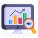 Data Analysis Data Monitoring Business Analysis Icon