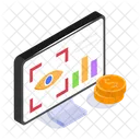 Data Monitoring Business Icon