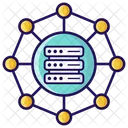 Data Network Data Structure Data Organization Icon