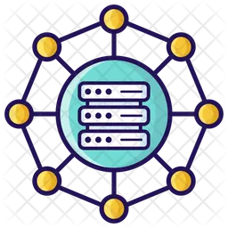 Data Network  Icon