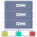 Interconnection Transmission Data Network Data Connection Icon