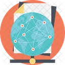 Network Connection Data Icon