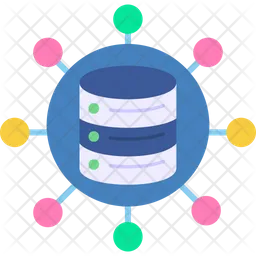 Data Network  Icon