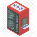 Data Network Server Data Server Rack Datacenter Icon