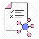 Data organization  Icon